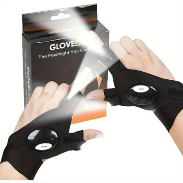 Hands-Free LED Light Gloves